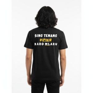 Kaos Kata Kata Keren. Dipikir Karo Mlaku