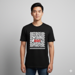 Kaos Kata Kata Anti Social